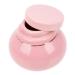 Housoutil Storage Bottle Cans Face Hand Ceramic Mini Cream Jar Mini Food Containers Household Cream Jar Makeup Lipstick Household Ointments Jar Samples Pink Ceramics Sunscreen Travel Lotion 6x5.5cm Pink
