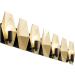 Malone 4-Lt ADA Bath Fixture - Elegant Matte Black & French Gold | International Shipping Available - Buy Online on GoSupps.com