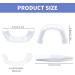Frenzify 2 Pairs Dentures Fake Teeth Veneers Fake Teeth Braces Cosmetic Teeth Covering Snap on Perfect Smile Prosthetics Upper And Lower For Man Woman Teeth Fast Repair - Buy Online on GoSupps.com