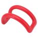 Weikeya Cervical Traction Stretcher Light pain relief pillow for cervical traction devices anti-deformation curvature for home (red)