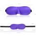 Artshu 3-Piece Set 3D Blackout Eye Mask with Free Earplugs - Travel Blindfold for Sleep and Relaxation - Black, Gray, Blue - Buy Online on GoSupps.com