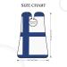 Finnish Flag Print Beard Bib Apron for Men | Beard Hair Catcher & Trimming Cape Cloth | Black - Buy Online on GoSupps.com