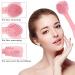 Silicone Facial Cleansing Brush All-in-One Makeup Exfoliator | Red Nasal Rinse Brush & Mask Applicator - Ideal for Cleansing & Makeup Application - Buy Online on GoSupps.com
