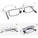 Shop Slim Flat Reading Glasses for Men & Women - Armless Mini Nose Glasses with Portable Case | International Shipping Available - Buy Online on GoSupps.com
