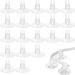 Voarge 20-part aquarium suction clips airline tube holder aquarium-fish-air tank of the tube tube hose suction pump glasses suction cups for 4/6mm airline air traffic line hose holder