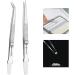 NBGGFF Tweezers Stainless Steel Tweezers Adjustable Slide lock Antistatic Tweezers Jewelry Making Tool for Electronic Component Repair Tools - Buy Online on GoSupps.com