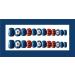 HUIL Artificial Nails - Stunning Red & Blue Flower False Nails for Perfect Manicures - Buy Online on GoSupps.com