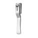 360 Degree Rotating Nail Clippers Splash Proof Nail Clippers Multifunctional Large Opening Stainless Steel Nail Clippers for Household use/121 Silvery