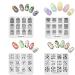 KADS 4 Pcs 3D DIY Nail Art Stamp Plate Christmas Snowflakes Snowmen and flower Decoration C2