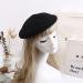 VALICLUD Black Straw Beret - French Style Hollow-Out Artist Hat for Women - Buy Online on GoSupps.com