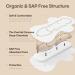 SANDEUL Sensitive Plus Organic Regular Pads - Unscented & with Wings | Organic Cotton Feminine Pads - Buy Online on GoSupps.com