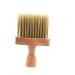 minkissy Face Duster Hair Cutting Neck Duster Barber Neck Brush Hair Sweep Brush Barber Hair Duster Hair Duster Brush Barber Neck Duster Shaving Brush Wooden Haircut Set Sharpen M Picture 1