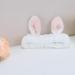 YISSION 2PCS Bunny Ears Spa Headband for Face Wash and Makeup - No Slip Elastic Hair Band for Skincare - White Gray - Buy Online on GoSupps.com