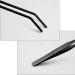 EvaGO 15 Black Curved Aquarium Tweezers - Stainless Steel Feeding Tongs for Aquatic Plants, Lizards, Snakes - Rust-Resistant Carbonation Coating - Buy Online on GoSupps.com