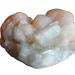 Crystal Rough Specimen Healed 50g-300g Natural Raw Crystals Apophyllite Stone Cluster Rough Stone Specimen Crystal Zeolite for Home Decoration 1pcs As a Gift (Size : 130-160g)