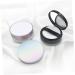 WOFASHPURET Flour Holder 2PCS Box Powder box powder puffs for face powder mirror loose powder case Powder Cases for Trip Miss - Buy Online on GoSupps.com