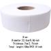Lujiaoshout Waxing Hair Removal Leaf Roll - Non-Woven Wax Strips 100m for Body & Face | Professional Epilating Beauty Products - Buy Online on GoSupps.com