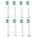 Etrhtec Toothbrush Replacement Heads Refill for Oral-B Electric Toothbrush Pro 1000 Pro 3000 Pro 5000 Pro 7000 Vitality Floss Action 8 Count with Covers