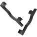 Yosoo Health Gear Disc Brake Adapter - Black Aluminum Alloy | Bicycle Disc Brake Mounting Bracket Adapter with 2 Bolts - A-Pillar F203 R203 Compatibility | 1 Pack - Buy Online on GoSupps.com
