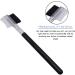 Brrnoo Makeup Brush Brow Brush Eyelash Eyebrow Brush Comb Wood Handle Double Head Extension Metal Steel Makeup - Buy Online on GoSupps.com