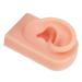 Human Ear Model Flexible Right Ear Reusable Easy to Use Multi Purpose Fake Ear Model Soft for Headphones Display for Acupuncture Practical Training(Light Complexion)