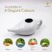 Sarveda Ayurvedic Neti Pot - Ceramic Nasal Cleansing & Sinus Relief (Mint Green) - Buy Online on GoSupps.com