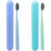 Minkissy 6-Piece Travel Toothbrush Set - Super Soft Toothbrushes for Gum Care & Tooth Cleaning - Ideal Household Gift for Travel - Buy Online on GoSupps.com