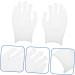 OSALADI 12pairs Gloves Paraffin Bath Mittens Christmas Santa Costume Santa Cosplay Costume Wax Bath Liners Paraffin Wax Liners Advanced Work Cotton Yarn White Labor Protection Cotton - Buy Online on GoSupps.com