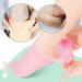 ZDdp 4 Pairs Full Foot Moisturizing Anti-Cracking Silicone Socks Foot Protectors to Prevent Heel Dryness Beach Socks Orange About 21cm - Buy Online on GoSupps.com