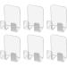 Aunmas 8-Piece Razor Holder Set - Self-Adhesive Waterproof Hooks for Luffa Towel Bathrobe & Kitchen Organization - International Shipping Available - Buy Online on GoSupps.com