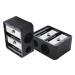 Premium Double Hole Cosmetic Pencil Sharpener - Ideal for Eyeliner Eyebrow and Lip Liner Pencils | Perfect for Home School & Office - Buy Online on GoSupps.com