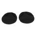 NOLITOY 1 Pair 2 Forefoot Pad Bunion Toe Feet Forefoot Half Yard Pads Heels Shoe Inserts Non Shoe Pads for Bottom of Shoes of Foot Pad Forefoot Shoe Pads Shoe Heel Pad Black L
