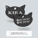 Ibera Gifts Katzenkopf Personalized Engraved Cat Collar Name Tag - Custom Plaque Medallion for Small to Large Cats - Buy Online on GoSupps.com