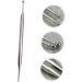 Buy Gogogmy Stainless Steel Ear Cleaner & Reflex Zone Massage Tab - Daily Use Acupuncture & Face Massage Device - Buy Online on GoSupps.com