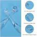 Lurrose Facial Roller with 20 Pcs Reusable Spatulas - Face Mask, Cream, and Makeup Scoop for Lotion Jars - Transparent Mini Spatula Set - Buy Online on GoSupps.com