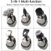 Buy 5 in 1 4D Electric Head Shaver for Bald Men - Rechargeable Floating Cutter Beard & Nose Trimmer - US Plug Version - Buy Online on GoSupps.com