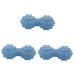 Healvian 3st massage device trigger manual massage devices yoga ball muscle relaxation delivers massage roller silicone-massage-lacrosse yoga balls peanut fitness full body 15 6cmx3pcs bluex3stk