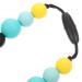 Healvian Beaded Sensory Chew Necklace & Teether for Toddlers - Silicone Teething Toy for Infant Boys & Girls - Buy Online on GoSupps.com