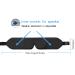 ALASKA BEAR Bluetooth Sleep Headphones - HD Stereo Noise Reduction Headband Eye Mask - Wireless Sports Gear (Black - Buy Online on GoSupps.com