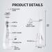 Water Flosser Cordless - Portable 230ML Dental Oral Irrigator | Rechargeable & Waterproof | Easy to Clean & Space-Saving - Buy Online on GoSupps.com