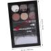 Beavorty 3 Sets Eyebrow Powder Set Eyebrow Brush Matte and Shimmer Eyeshadow Makeup Accessory Make up Miss - Buy Online on GoSupps.com