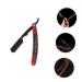 Frcolor Razor Holder for Men - Foldable Travel Razor Rustproof Steel Eyebrow & Barbershop Razor Perfect for On-the-Go Grooming - Buy Online on GoSupps.com