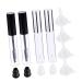 Gogogmee 12pcs Empty Mascara Tube with Eyelash Wand Empty Bottle for Eyelash Wand Tube Volume Mascara Funnel