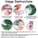 VOTACOS Flower Nail Art Stickers - 12 Sheets of Summer Lily Orchid & Butterfly Designs | Water Transfer Nail Decals for Women - Buy Online on GoSupps.com