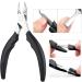 Stainless Steel Nails Nipper Scissors Nail Clippers and Pedicure Tools for Removing Dead Skin from Paronychia (Color : C10) - Buy Online on GoSupps.com
