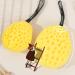 FOMIYES 2pcs Honeycomb Bath Ball - Cute Loofah for Kids | Portable Shower Supplies & Bath Puff Scrubber - Buy Online on GoSupps.com