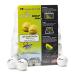 AG AlmostGolf Balls - Limited Flight Practice Golf Balls - (24 Pack) - Almost Golf Balls Foam Golf Training Aids for Indoor Or Yard Practice - Includes 24 AlmostGolf Balls with 5 Liberty Tees White
