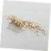 Angoily flower hairpin hair comb mosaic bride pearl hairpin comb hair clip comb little pearl hair pin hairpin manual flower hair clip comb - Buy Online on GoSupps.com