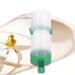 10pcs Round Plastic Birds Farm Automatic Feeding Drinking Water Bottle Ntainer