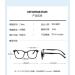 Ultralight TR90 Square Frame Blue Light Blocking Glasses for Men & Women - Anti UV Ray Computer & Reading Glasses - Champagne - 51mm - Buy Online on GoSupps.com